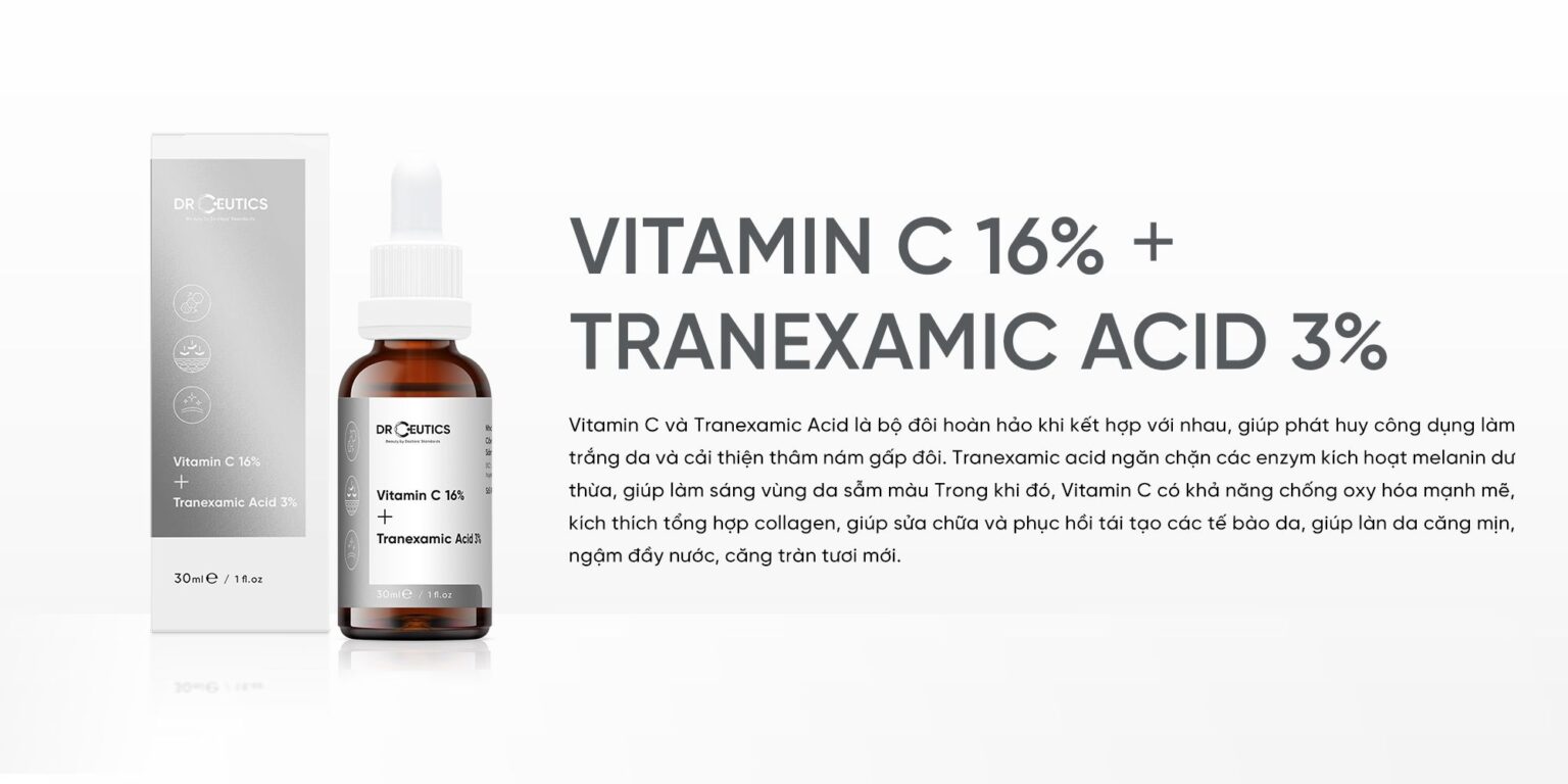 Vitamin C 16% + Tranexamic Acid 3%